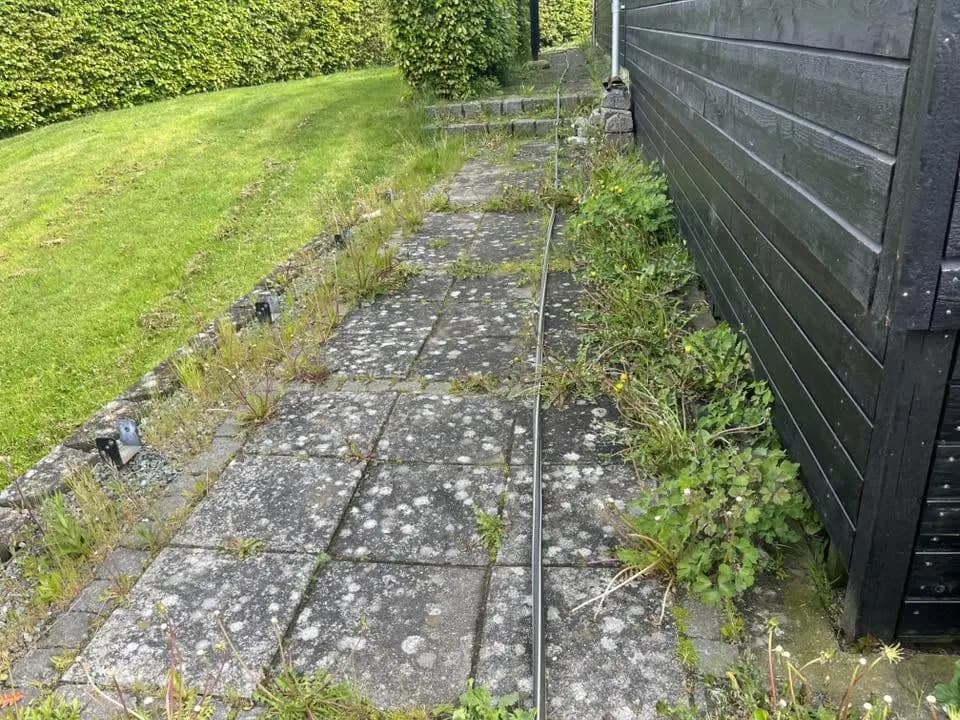 Før fliserens: Fra glat og grønt til rent og lyst